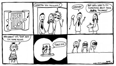 is it more or less creepy with three people? it's a triple-edged sword i guess
