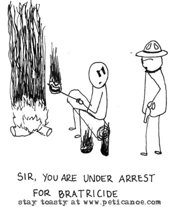 park rangers have guns for this very reason. this and bears.