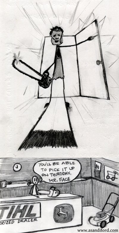 and could you please take it easy on our *WHAM* door. Nevermind.