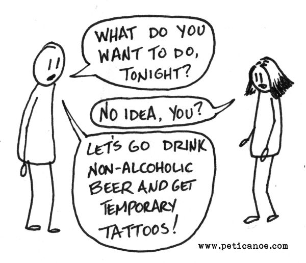 let me just go and get my fake i.d.