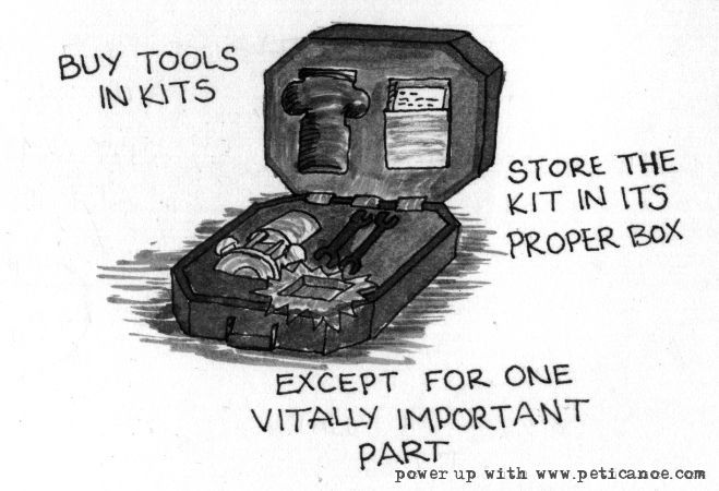 this will also confound relatives cleaning out your house after you've moved