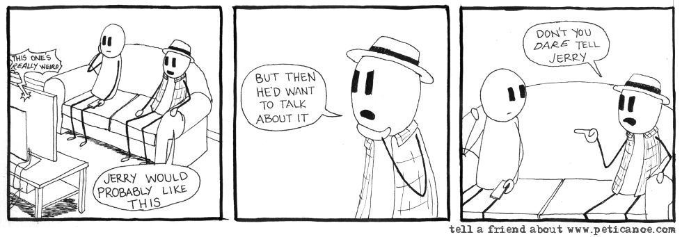 you didn't talk to me either