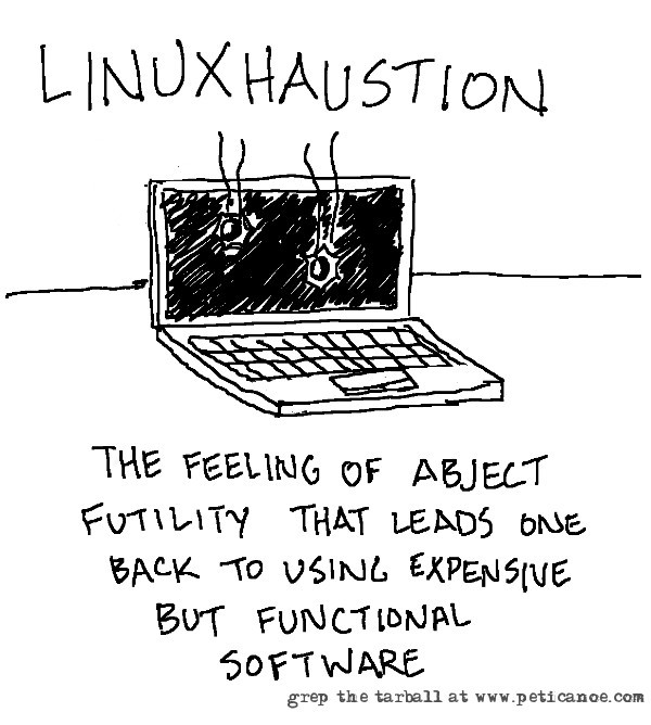 Neologism Friday: Linuxhaustion