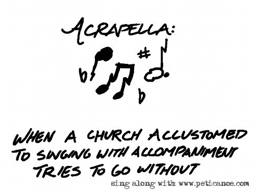 Neologism Friday: Acrapella